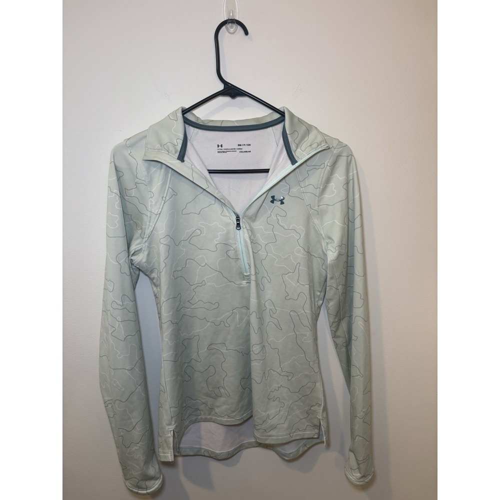 Under‎ armour Fitted Coldgear Quarter Zip Women's Size Small